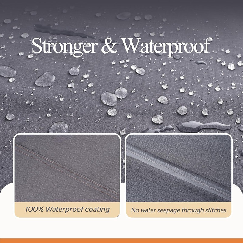 Large Grey Patio Furniture Cover, Waterpr...