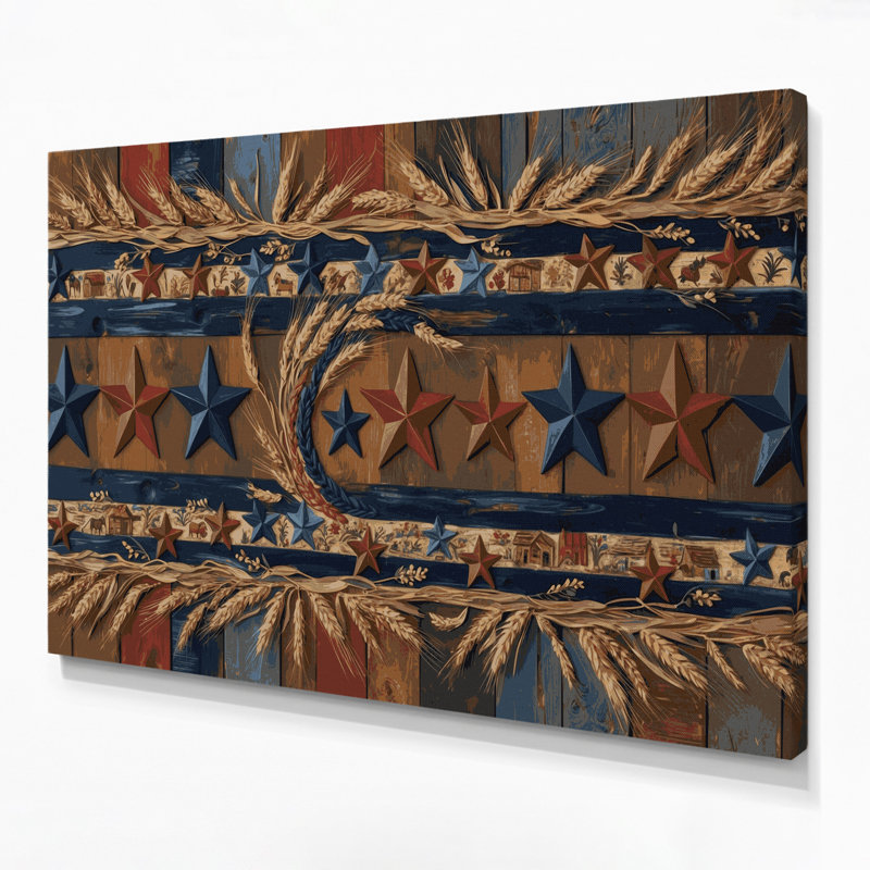 Art mural sur toile ferme, H 16 po x l 20 po