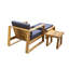 Ensemble de chaise et repose-pieds avec table-1584267713