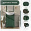Meuble-lavabo simple 20 po avec lavabo en céramique et portes à fermeture en douceur-1743284714