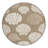 Washable Shell Surface Study Coastal Area Rug-280507287