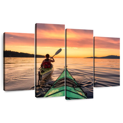 Gillard Kayaking To Sunset