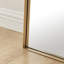 Adne Hallway Mirror - Full Length Arch Metal Frame Living Room Mirror-1314886587