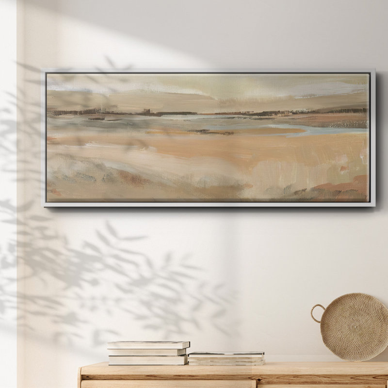 «Earth Tone Landscape II», toile encadrée, H 20 po x l 50 po