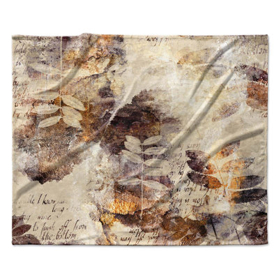 Dry Leaves Polyester Comforter