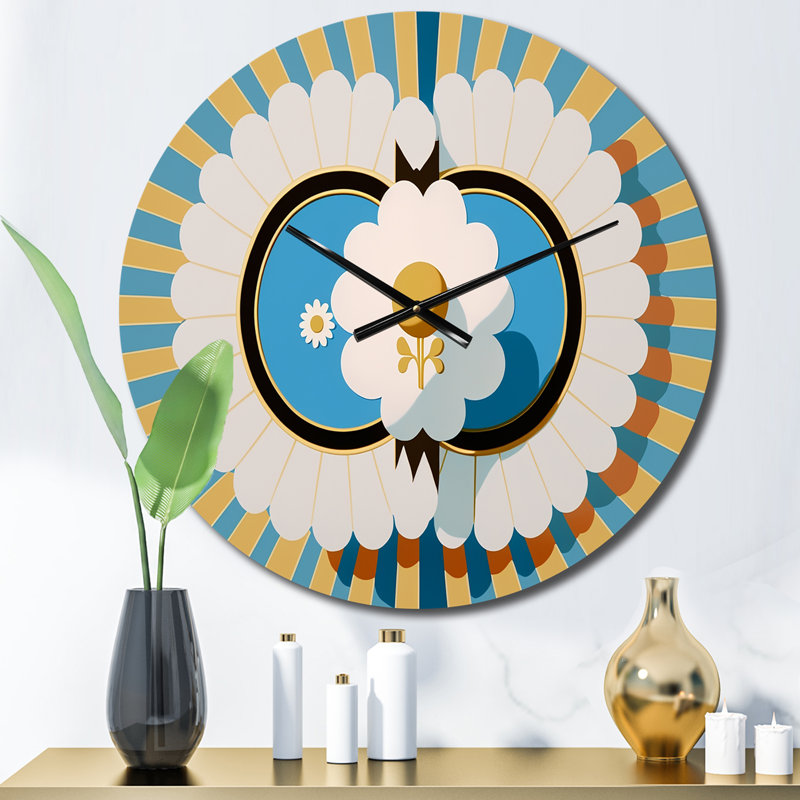 Horloge murale en métal, Petit