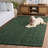 Abstract Hand Tufted Performance Solid Color Indoor Rug-114299324