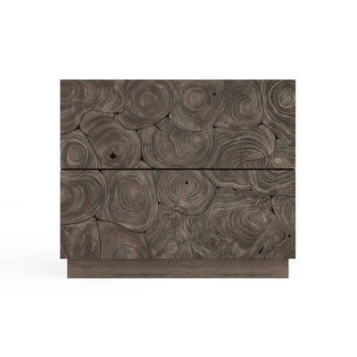 Bernhardt Calavaras Smoked Truffle Nightstand