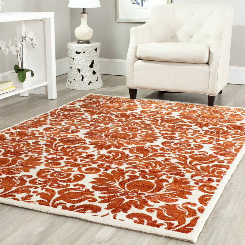 Cargin Performance Damask Rug, Rectangle 8' x 11'2"