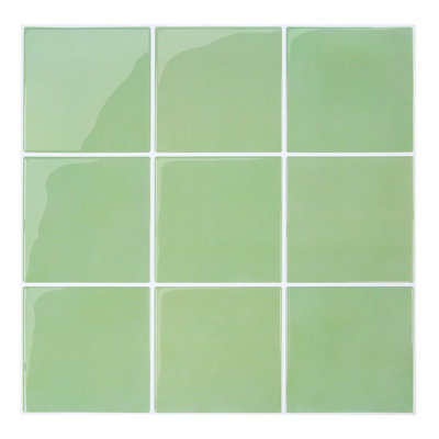 10-Pack Square Peel and Stick Backsplash Tiles – 12"x12" Thicker 3D Design
