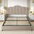 Full Upholstered Bed With 2 Nightstands – Charging Station, Modern Bedroom Set-1466277055-1466277053