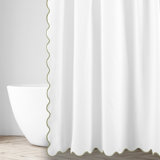 Antalya Solid Color Shower Curtain