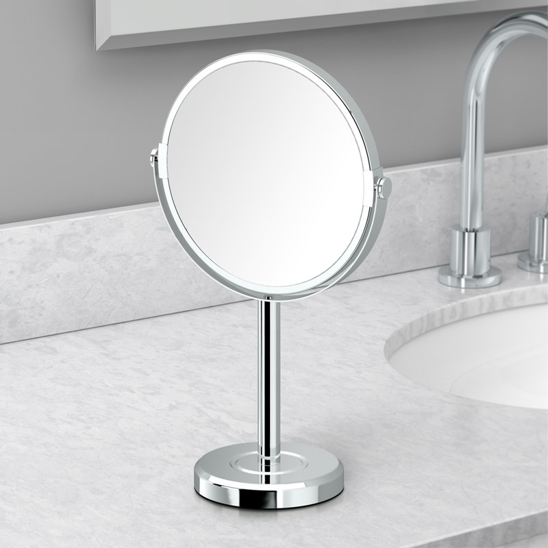 Miroir de salle de bain/meuble-lavabo Latitude II, Chrome