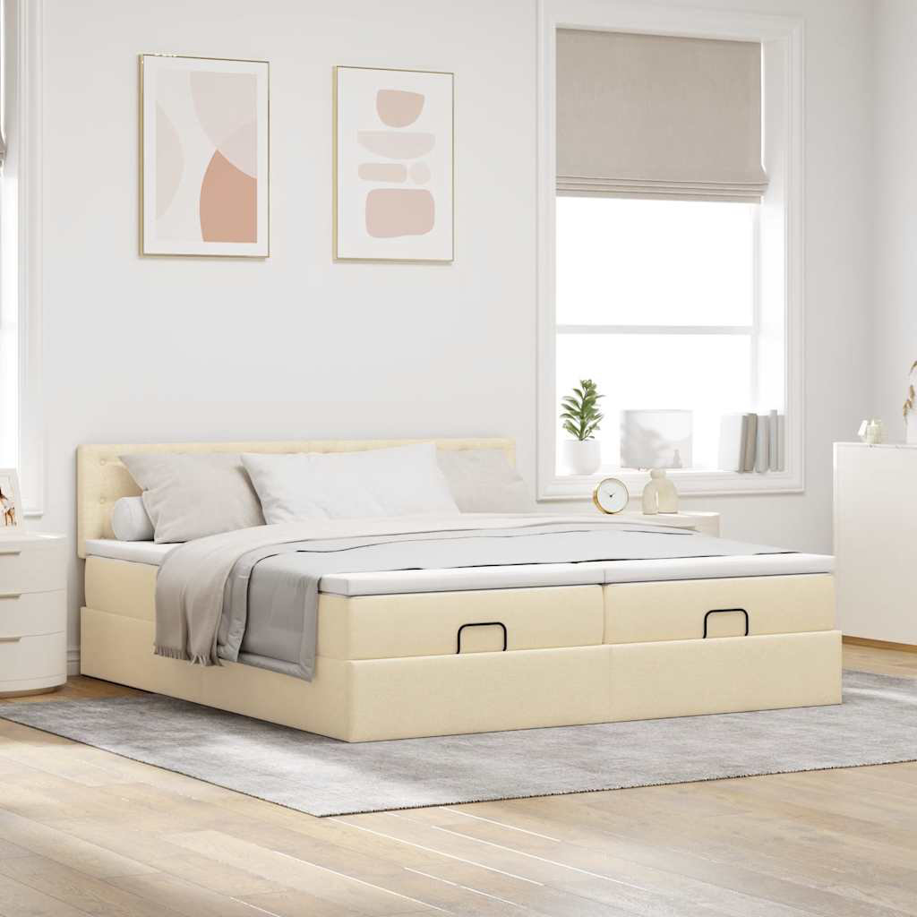 Vidaxl Ottoman-Bett mit Matratze