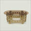 Table basse ovale