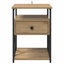 40cm W Manufactured Wood Bedside Table-340318532