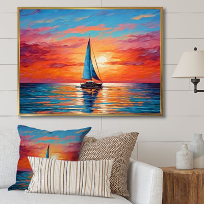 Voilier abstrait Horizon II