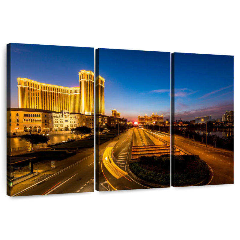 Macau, 36" H x 57" W