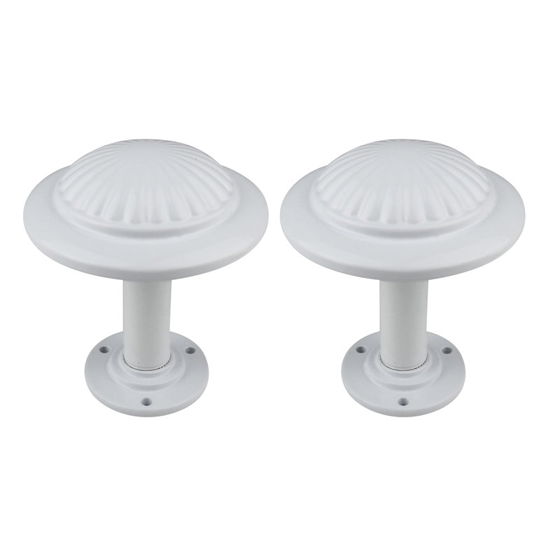 Sonette 3.5'' Curtain Holdback, Glossy White
