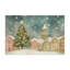 Toile de Noël Christmas Village, conception par LSR Design Studio-1817911060