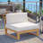 Upland Teak Wood Armless Patio Chair