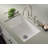 Allia 34" Fireclay Single Bowl Undermount Kitchen Sink-54438811