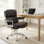 Chaise de bureau en cuir véritable-106721985