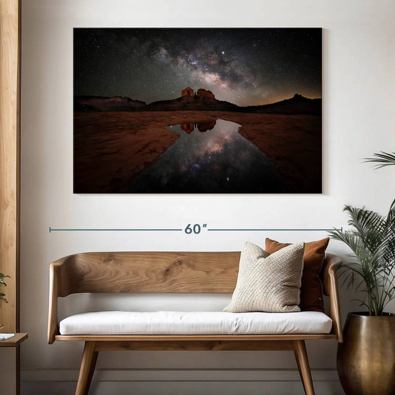 Voie Lactée Oberle et piscine réfléchissante Sedona