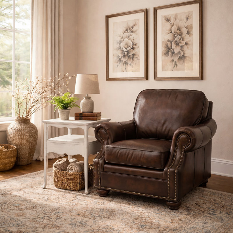 CC Club Chair, Dark Brown
