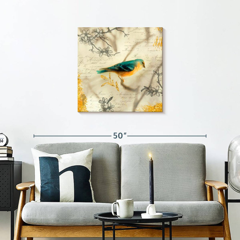 Crowle Backyard Birds I, 24" H x 24" W
