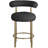 Hurlston Upholstered Counter Stool with Metal Frame-82685648