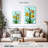 Harnek Stained Glass Window Daffodils-108545294