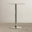 Bauder Glass Top Metal Base Dining Table-15848409