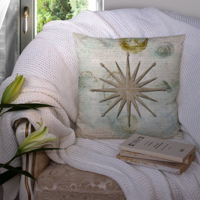 Shells Outdoor Throw Pillow