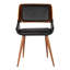 Chaise d'appoint en noir nairn-175398363