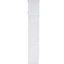 Lit double blanc avec compartiments de tiroirs de rangement supérieurs, idéal pour les zones de chambres d'amis, mur facile à utiliser, peu encombrant, pliant et dépliant