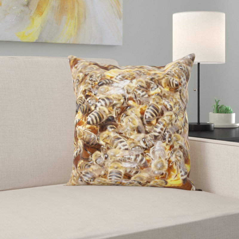 Coussin abeilles