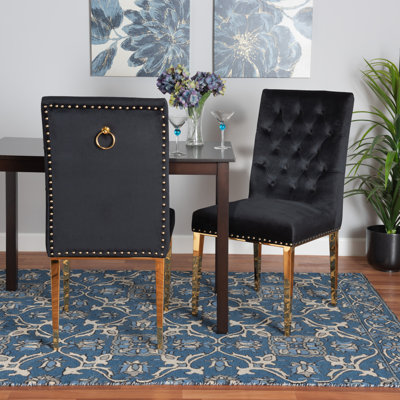 Louth 15.5'' H Tufted Upholstered Parsons Chair