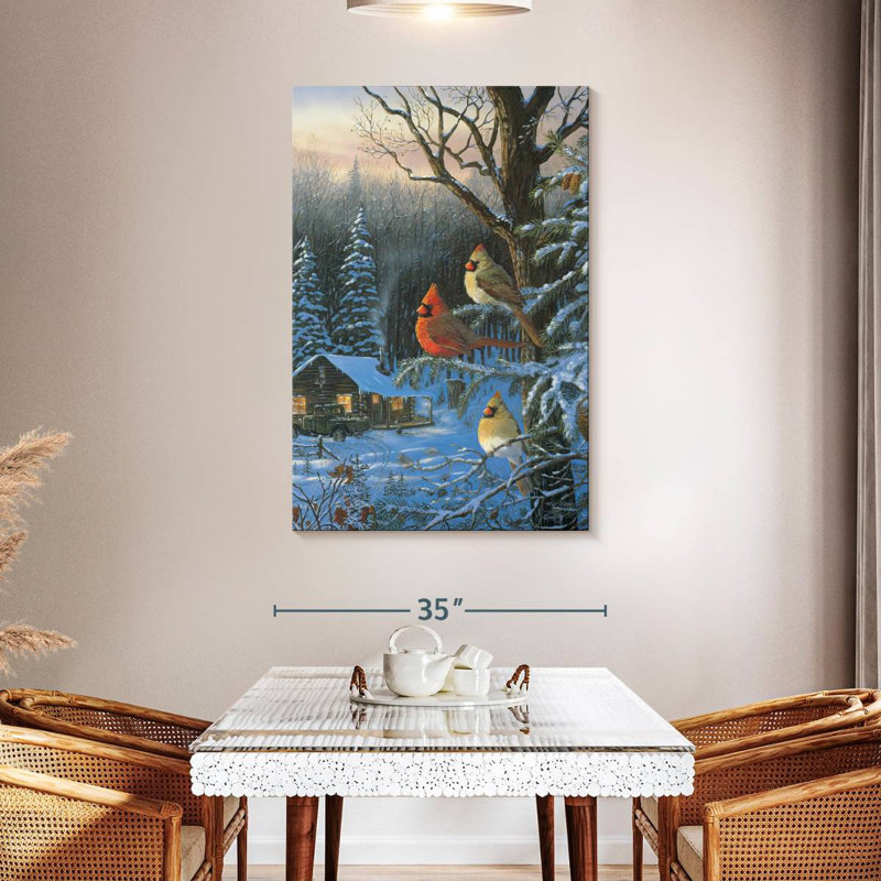 Brampt Cabin Fever, 48" H x 32" W