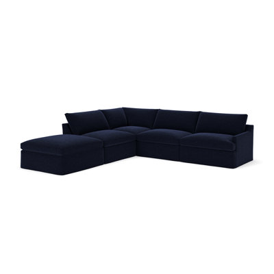 Wrenley 5-Piece Slipcovered Modular Sectional by Birch Lane