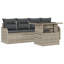 231cm Wide Patio Sofa with Cushions