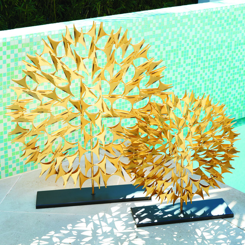 Gold Cosmos Sculpture, Large