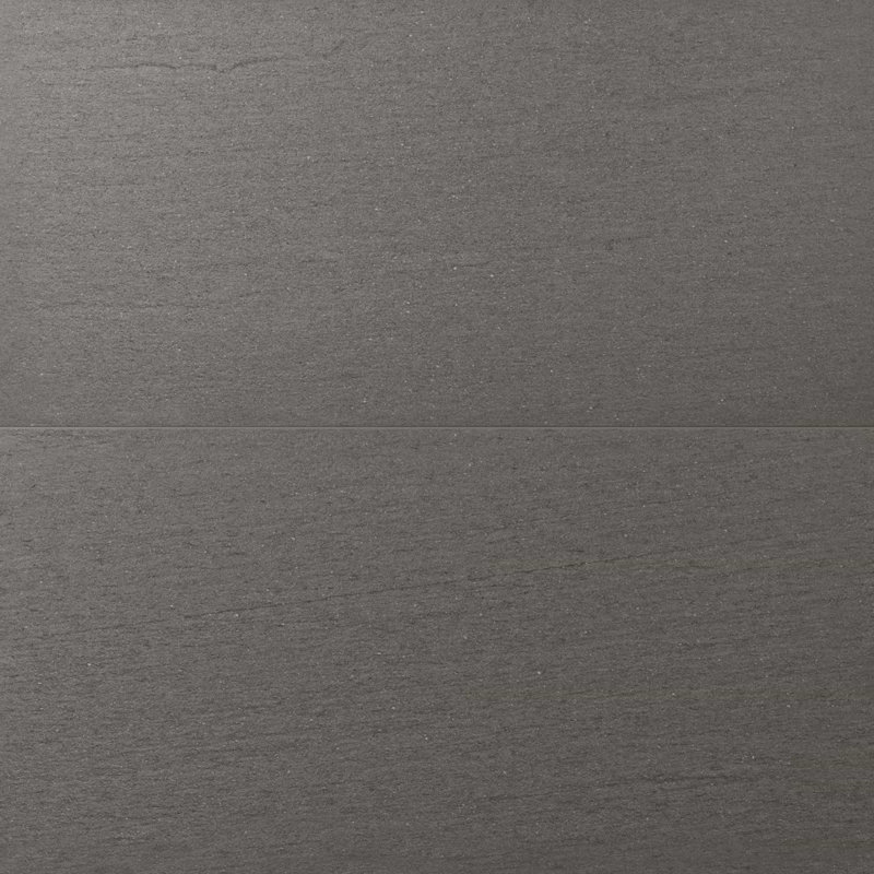 23,77 po Ardora X 47,55 po Carreau de plancher et de mur en porcelaine matte (15,7 pieds carrés / caisse), Gris anthracite