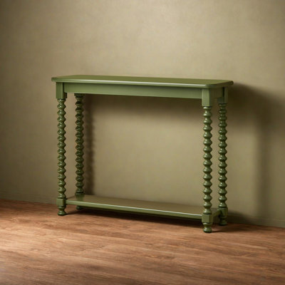 American-style Roman column console table