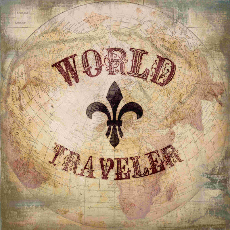 " Travelthon ", 30" W x 30" H