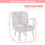 Alfredia Modern Soft Touch Fabric Accent Chair-936144405