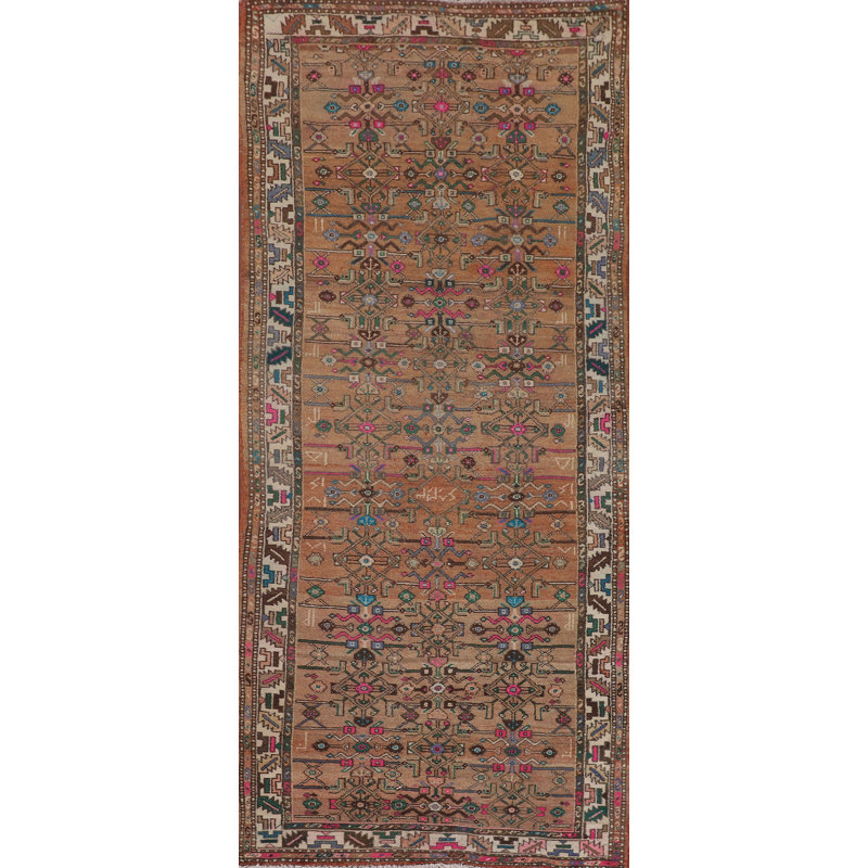 Tapis de couloir géométrique 4 x 9