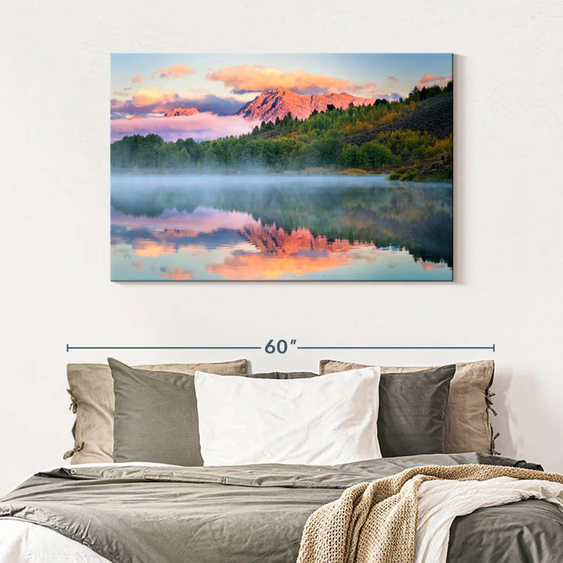 Alvord Snake River Grand Teton, H 32 po x l 48 po