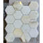 Calacatta Venza 3 po hexagonal poli