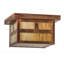 Hyde Park "T" Mission 1 - Light Flush Mount